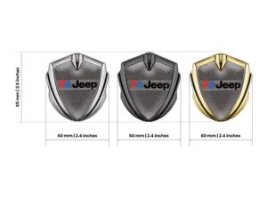 Jeep Autoabzeichen Luxus Finish Legierung Metall Design